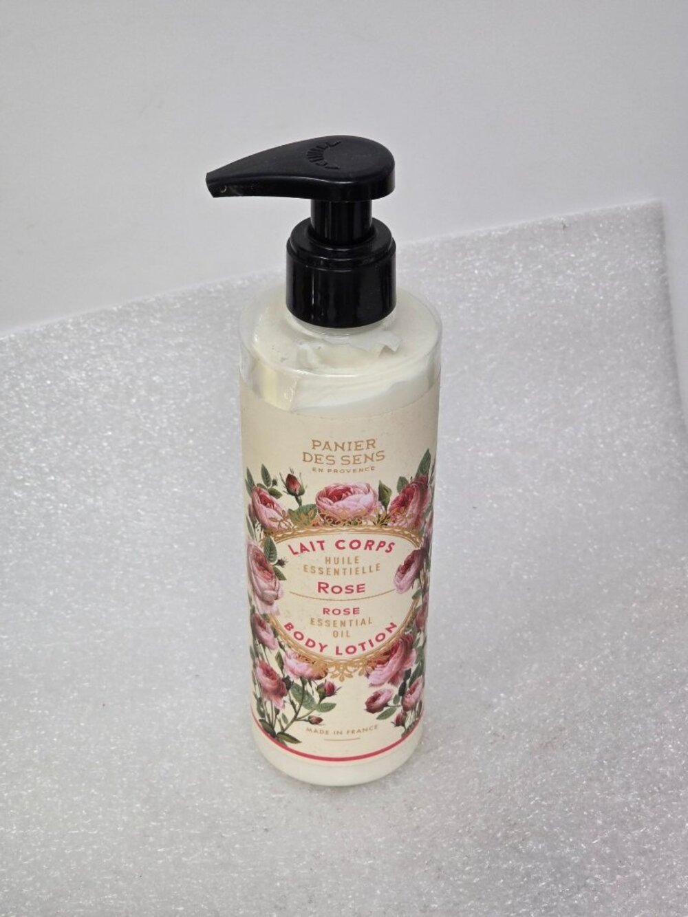 Panier Des Sens Rose Essential Oil Body Lotion 250ml 8.4 oz Made In France